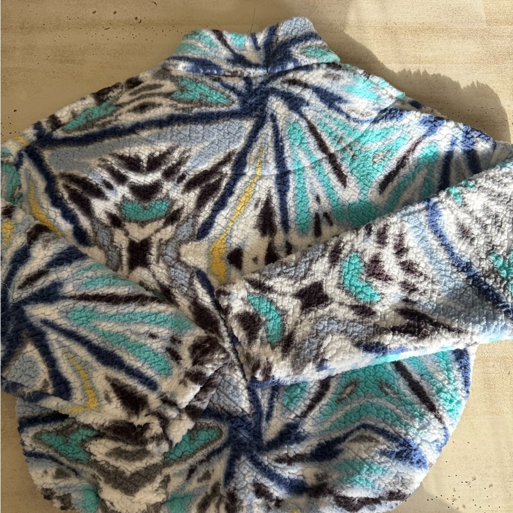 Cozy Multicolor Patterned Women's Jacket - image 2